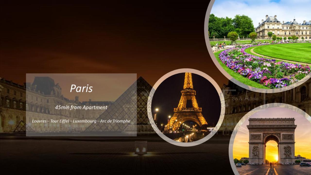 Apartment Virtuose - Disneyland Paris 5Min - Train Station 250M Монтеврен Экстерьер фото